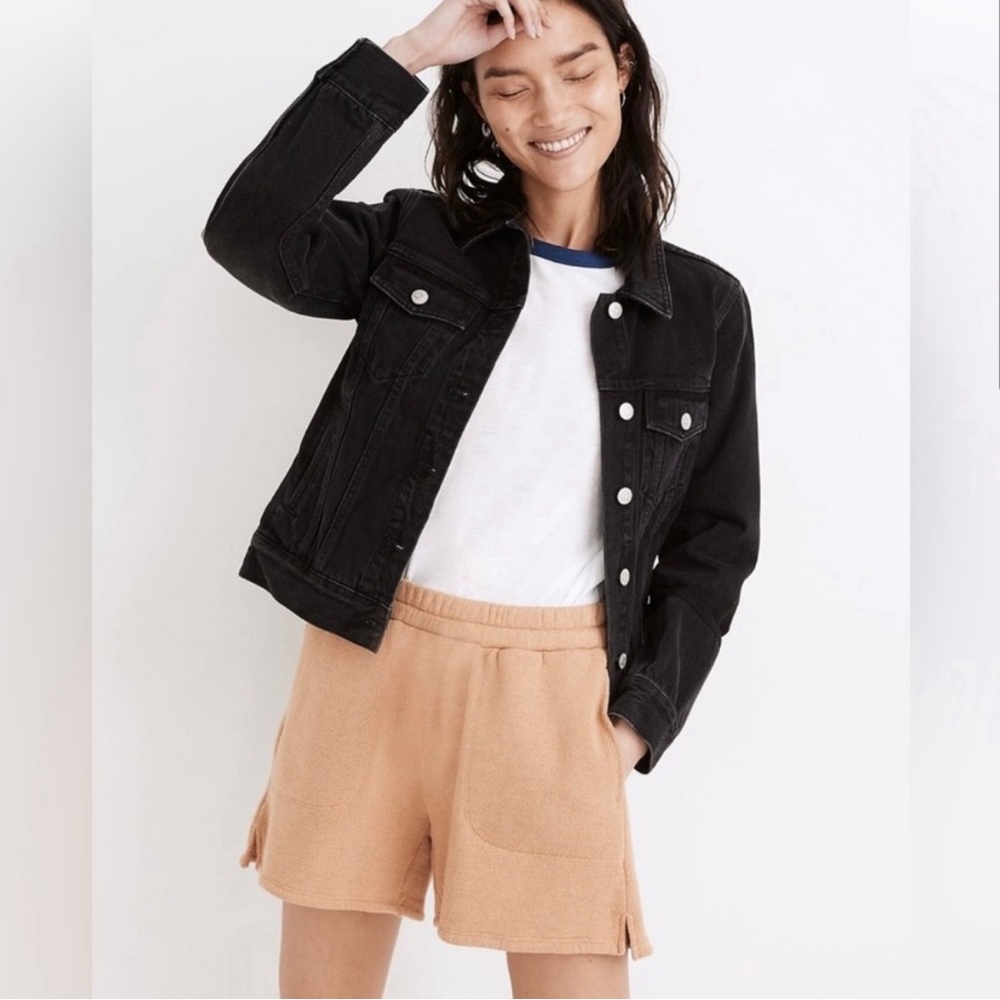 Madewell Black Denim Jacket